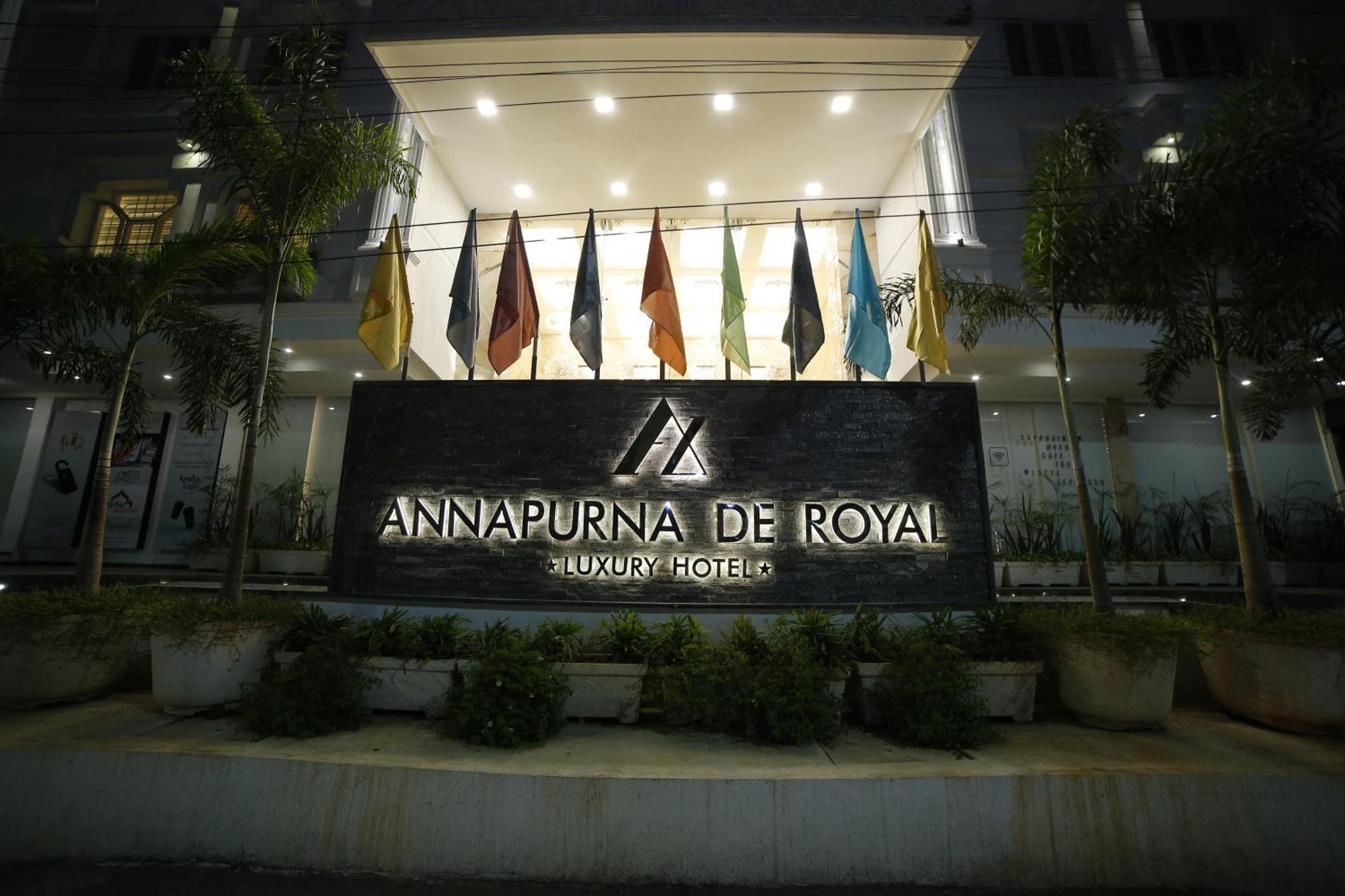 Hotel Annapurna De Royal Guntūr Dış mekan fotoğraf